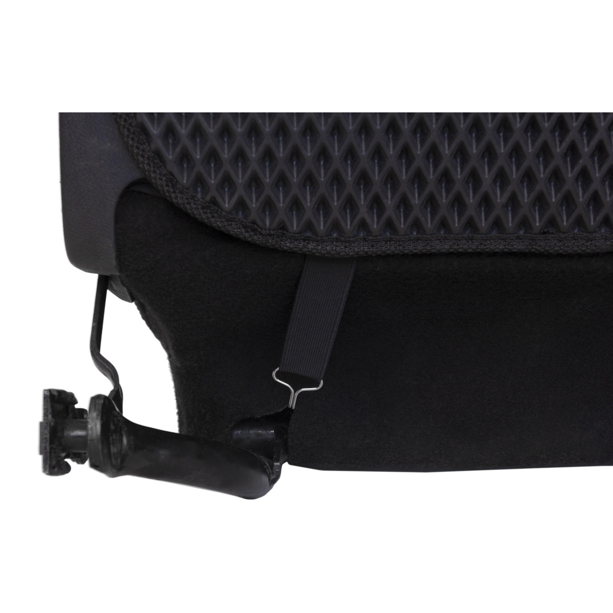 EVAtech Kindersitz Rückenprotektor 68x46 cm - schwarz / schwarze Kanten EVAtech Kindersitz Rückenprotektor 68x46 cm - schwarz / schwarze Kanten