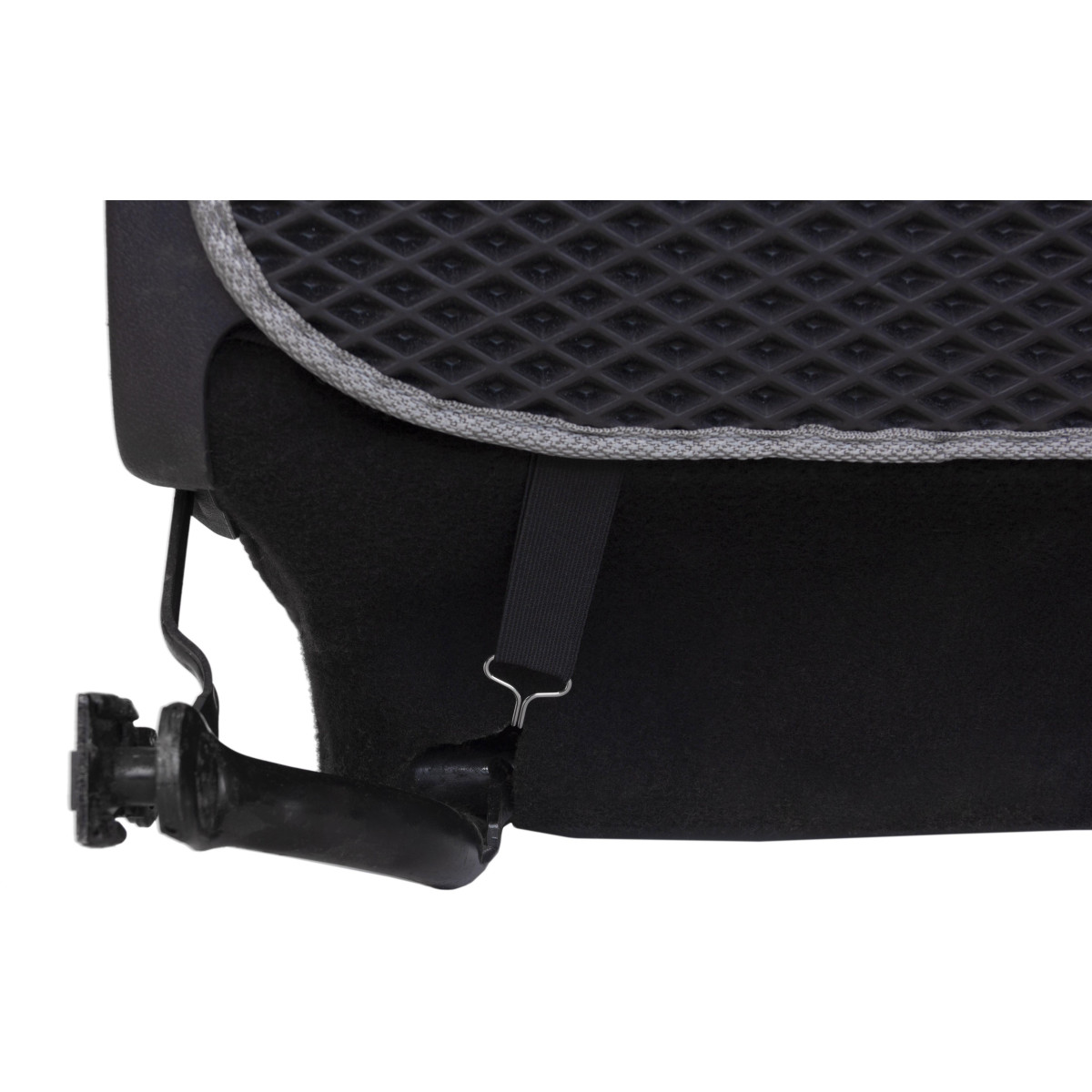 EVAtech Kindersitz Rückenprotektor 68x46 cm - schwarz / graue Kanten EVAtech Kindersitz Rückenprotektor 68x46 cm - schwarz / graue Kanten