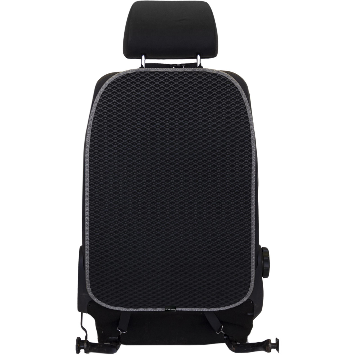 EVAtech Kindersitz Rückenprotektor 68x46 cm - schwarz / graue Kanten EVAtech Kindersitz Rückenprotektor 68x46 cm - schwarz / graue Kanten