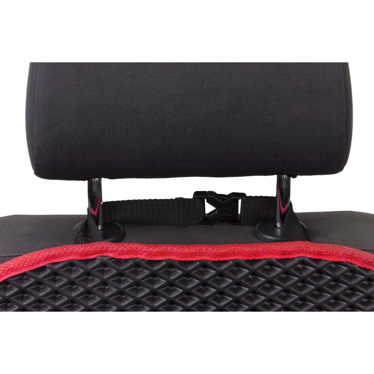 EVAtech Kindersitz Rückenprotektor 68x46 cm - schwarz / rote Kanten EVAtech Kindersitz Rückenprotektor 68x46 cm - schwarz / rote Kanten