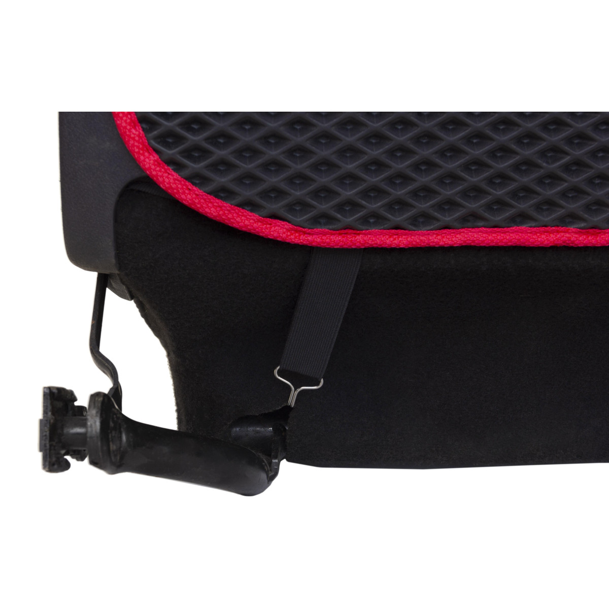 EVAtech Kindersitz Rückenprotektor 68x46 cm - schwarz / rote Kanten EVAtech Kindersitz Rückenprotektor 68x46 cm - schwarz / rote Kanten