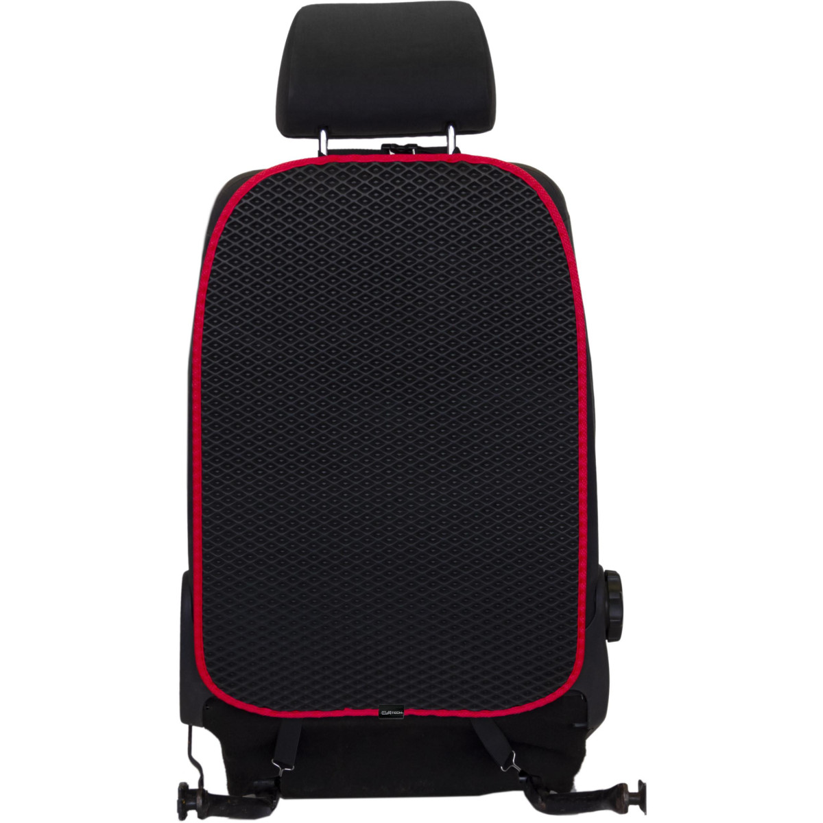 EVAtech Kindersitz Rückenprotektor 68x46 cm - schwarz / rote Kanten EVAtech Kindersitz Rückenprotektor 68x46 cm - schwarz / rote Kanten
