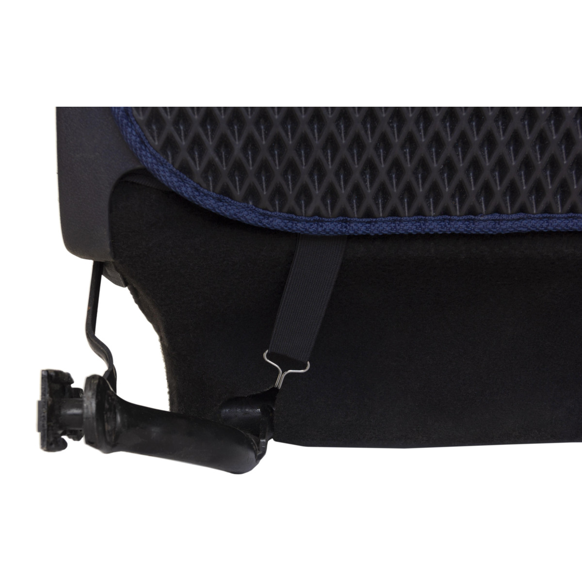EVAtech Kindersitz Rückenprotektor 68x46 cm - schwarz / dunkelblaue Kanten EVAtech Kindersitz Rückenprotektor 68x46 cm - schwarz / dunkelblaue Kanten
