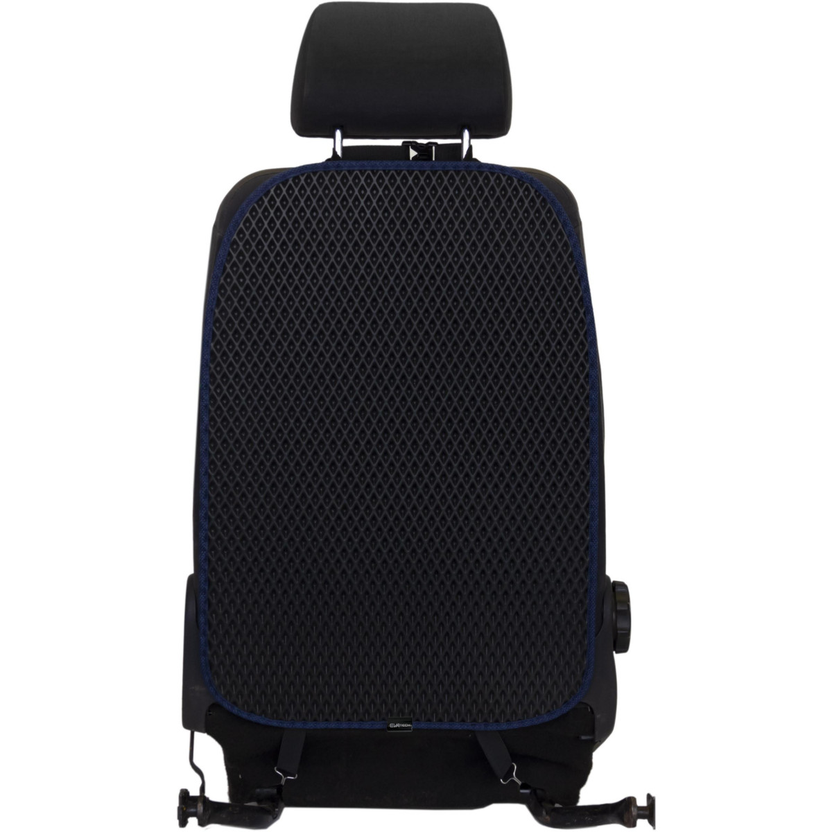 EVAtech Kindersitz Rückenprotektor 68x46 cm - schwarz / dunkelblaue Kanten EVAtech Kindersitz Rückenprotektor 68x46 cm - schwarz / dunkelblaue Kanten
