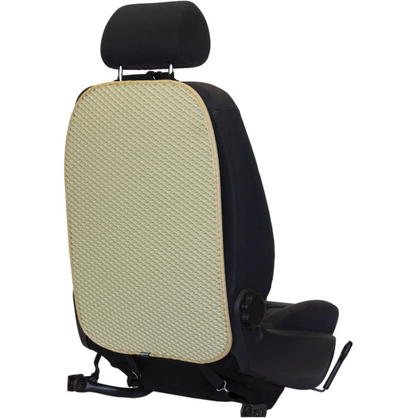 EVAtech Kindersitz Rückenprotektor 68x46 cm - cremefarben / cremefarbene Kanten