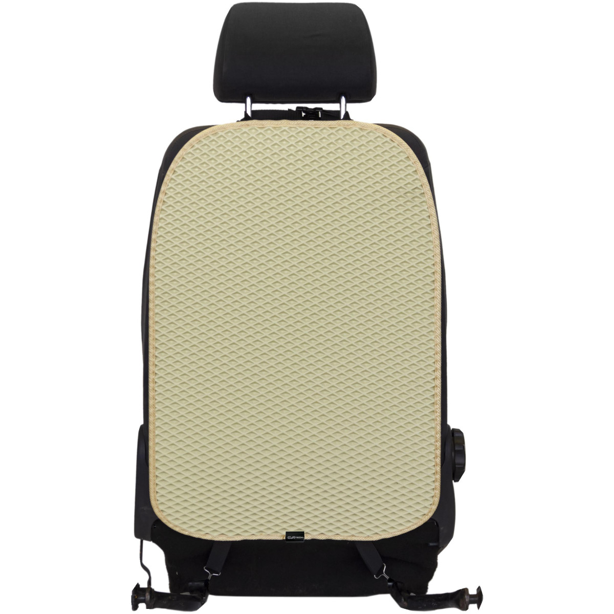 EVAtech Kindersitz Rückenprotektor 68x46 cm - cremefarben / cremefarbene Kanten EVAtech Kindersitz Rückenprotektor 68x46 cm - cremefarben / cremefarbene Kanten