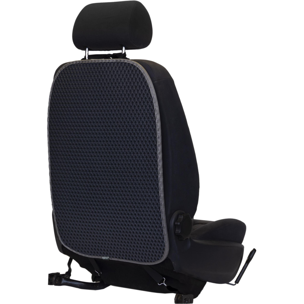 EVAtech Kindersitz Rückenprotektor 68x46 cm - grau / graue Kanten EVAtech Kindersitz Rückenprotektor 68x46 cm - grau / graue Kanten