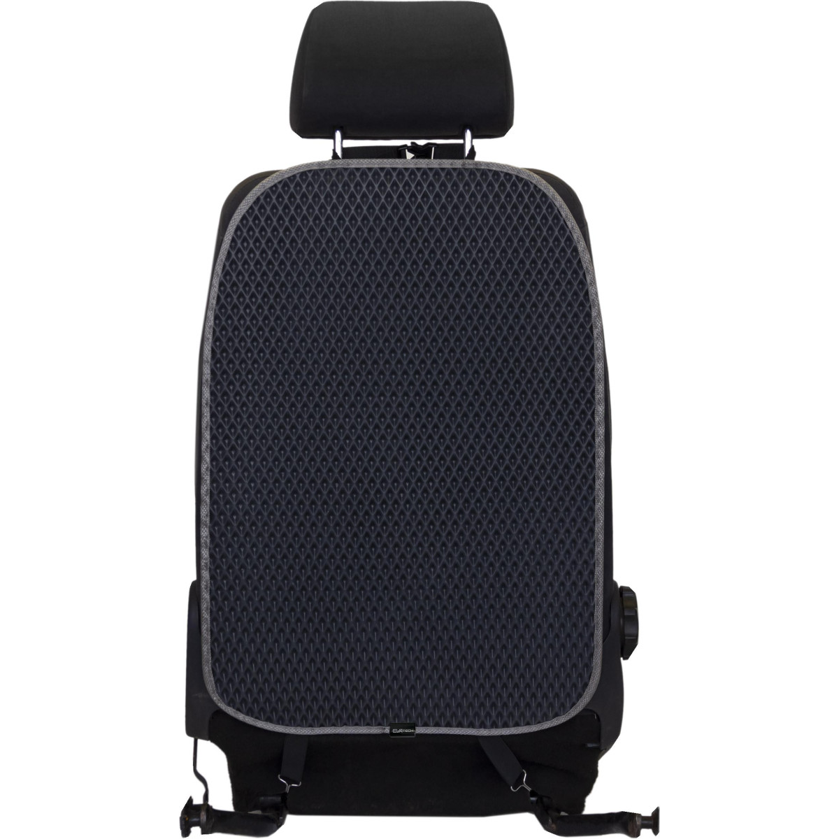 EVAtech Kindersitz Rückenprotektor 68x46 cm - grau / graue Kanten EVAtech Kindersitz Rückenprotektor 68x46 cm - grau / graue Kanten