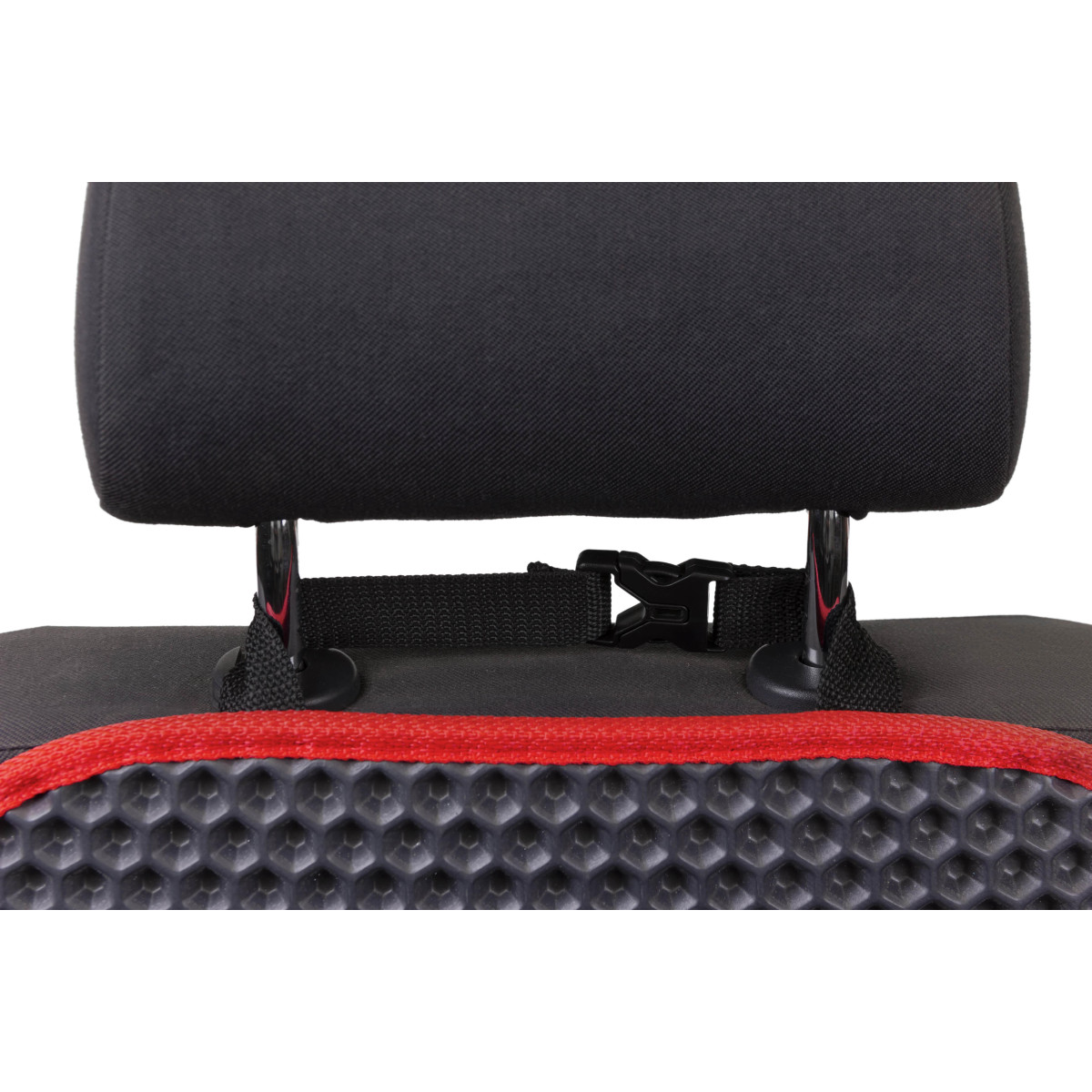 EVAtech Kindersitz Rückenprotektor 68x46 cm - grau / rote Kanten EVAtech Kindersitz Rückenprotektor 68x46 cm - grau / rote Kanten
