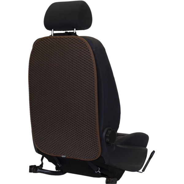 EVAtech Kindersitz Rückenprotektor 68x46 cm - braun / braune Kanten