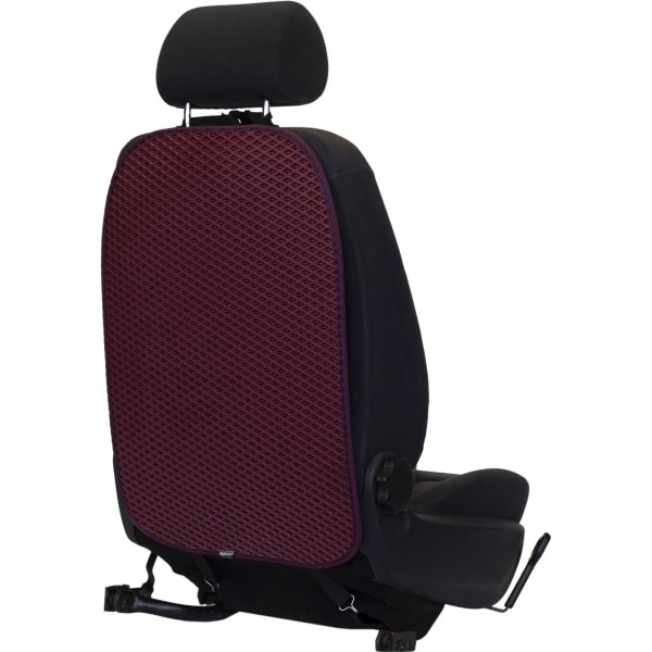 EVAtech Kindersitz Rückenprotektor 68x46 cm - kirschrot / kirschrote Kanten
