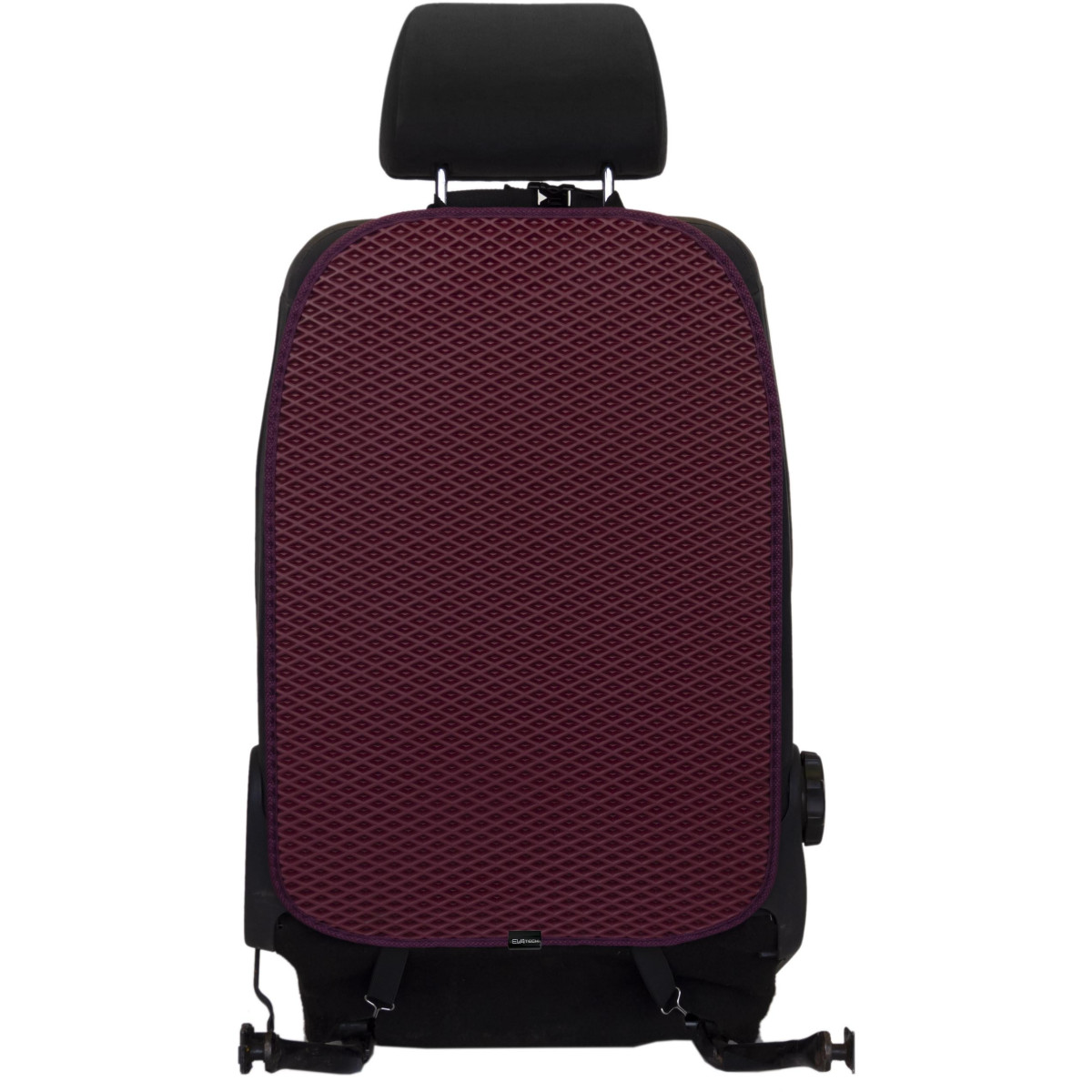 EVAtech Kindersitz Rückenprotektor 68x46 cm - kirschrot / kirschrote Kanten EVAtech Kindersitz Rückenprotektor 68x46 cm - kirschrot / kirschrote Kanten