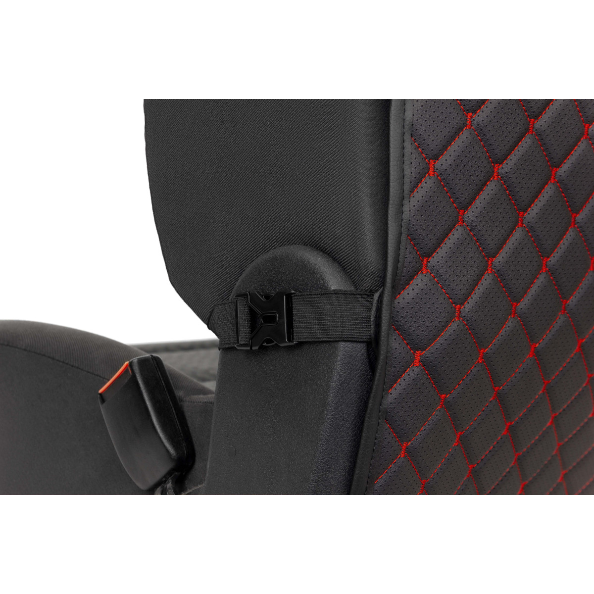 EVAtech ECO Kindersitz Rückenlehnen-Schutz 75x46 cm - schwarz / schwarze Kanten / rote Nähte EVAtech ECO Kindersitz Rückenlehnen-Schutz 75x46 cm - schwarz / schwarze Kanten / rote Nähte