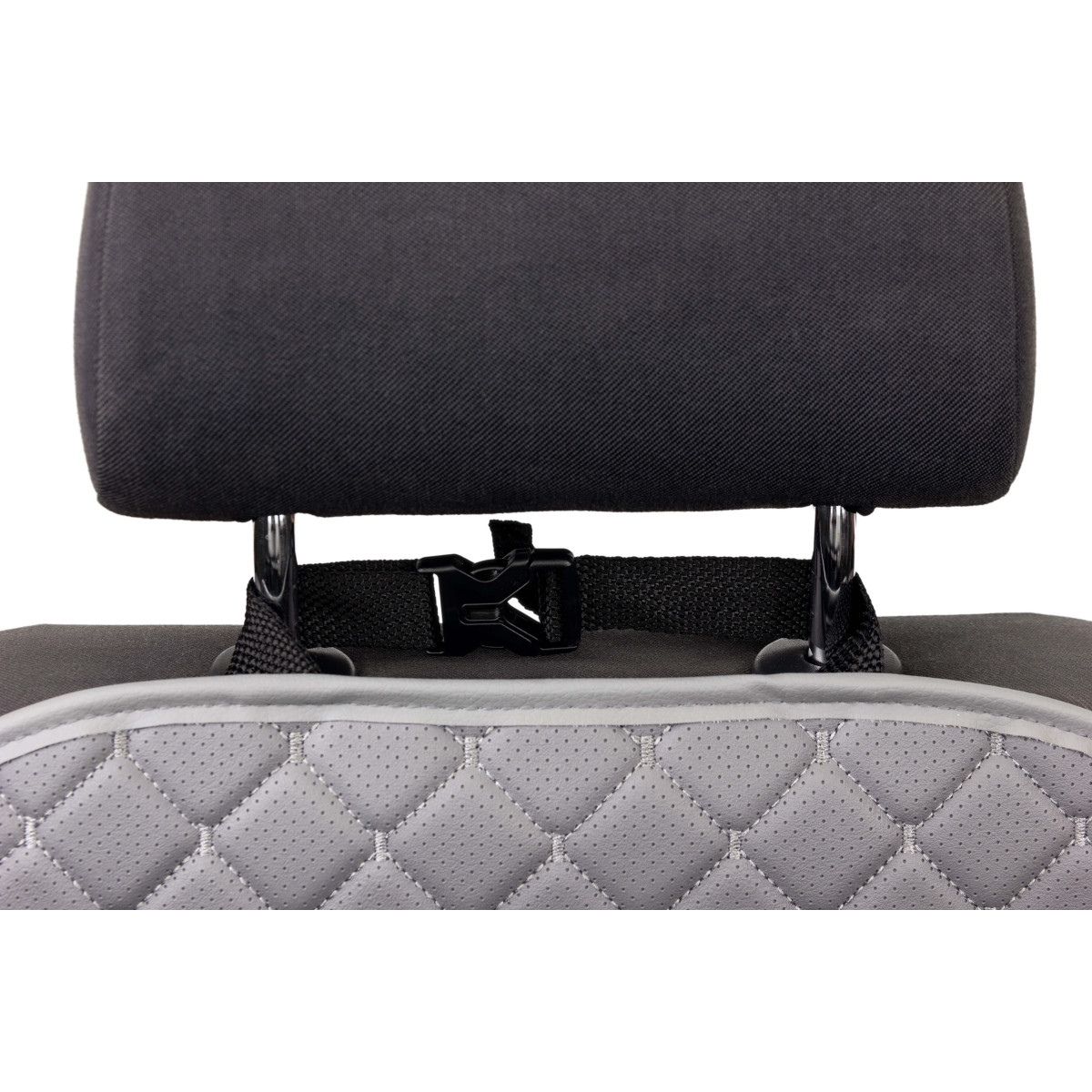 EVAtech ECO Kindersitz Rückenlehnen-Schutz 75x46 cm - grau / graue Kanten / graue Nähte EVAtech ECO Kindersitz Rückenlehnen-Schutz 75x46 cm - grau / graue Kanten / graue Nähte