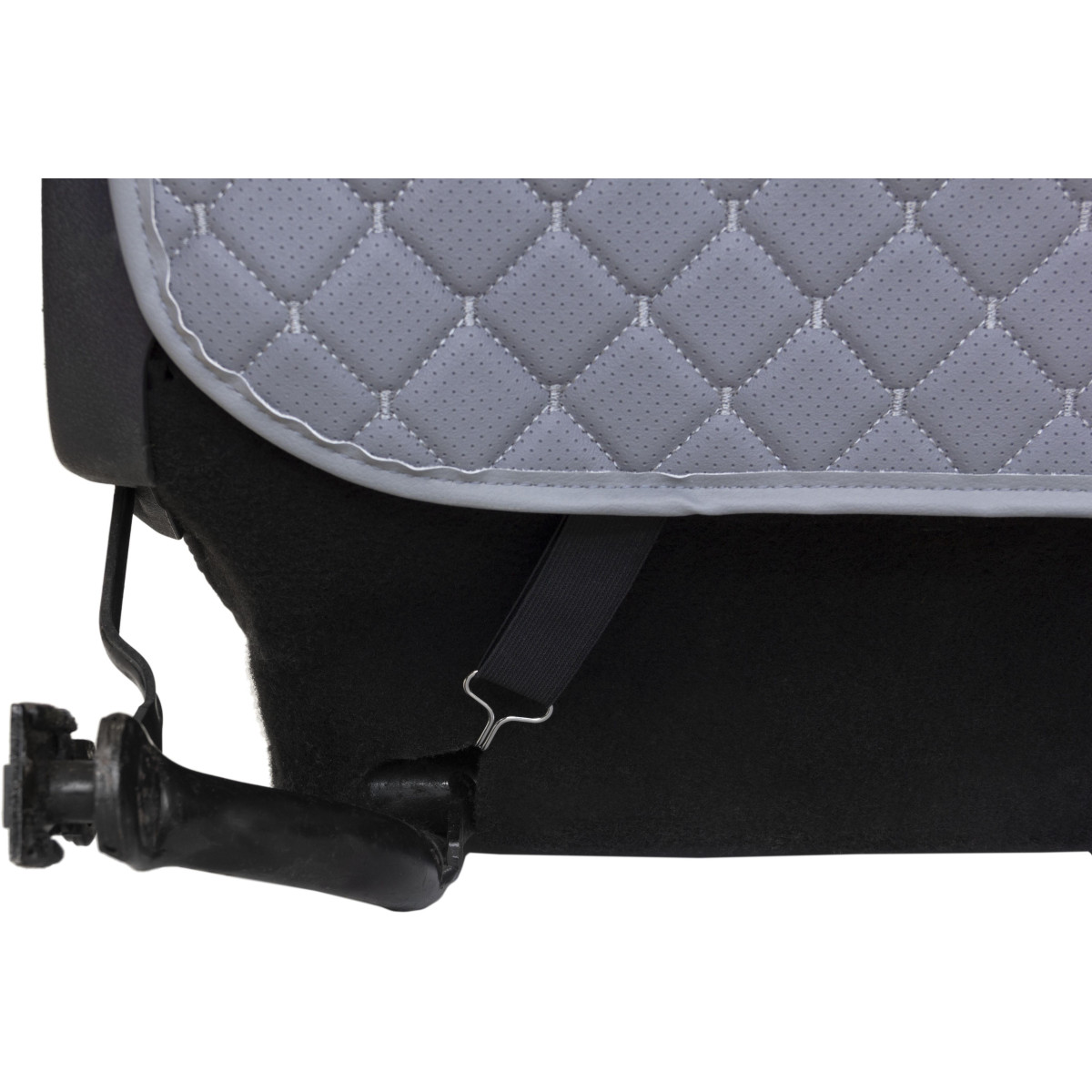 EVAtech ECO Kindersitz Rückenlehnen-Schutz 75x46 cm - grau / graue Kanten / graue Nähte EVAtech ECO Kindersitz Rückenlehnen-Schutz 75x46 cm - grau / graue Kanten / graue Nähte