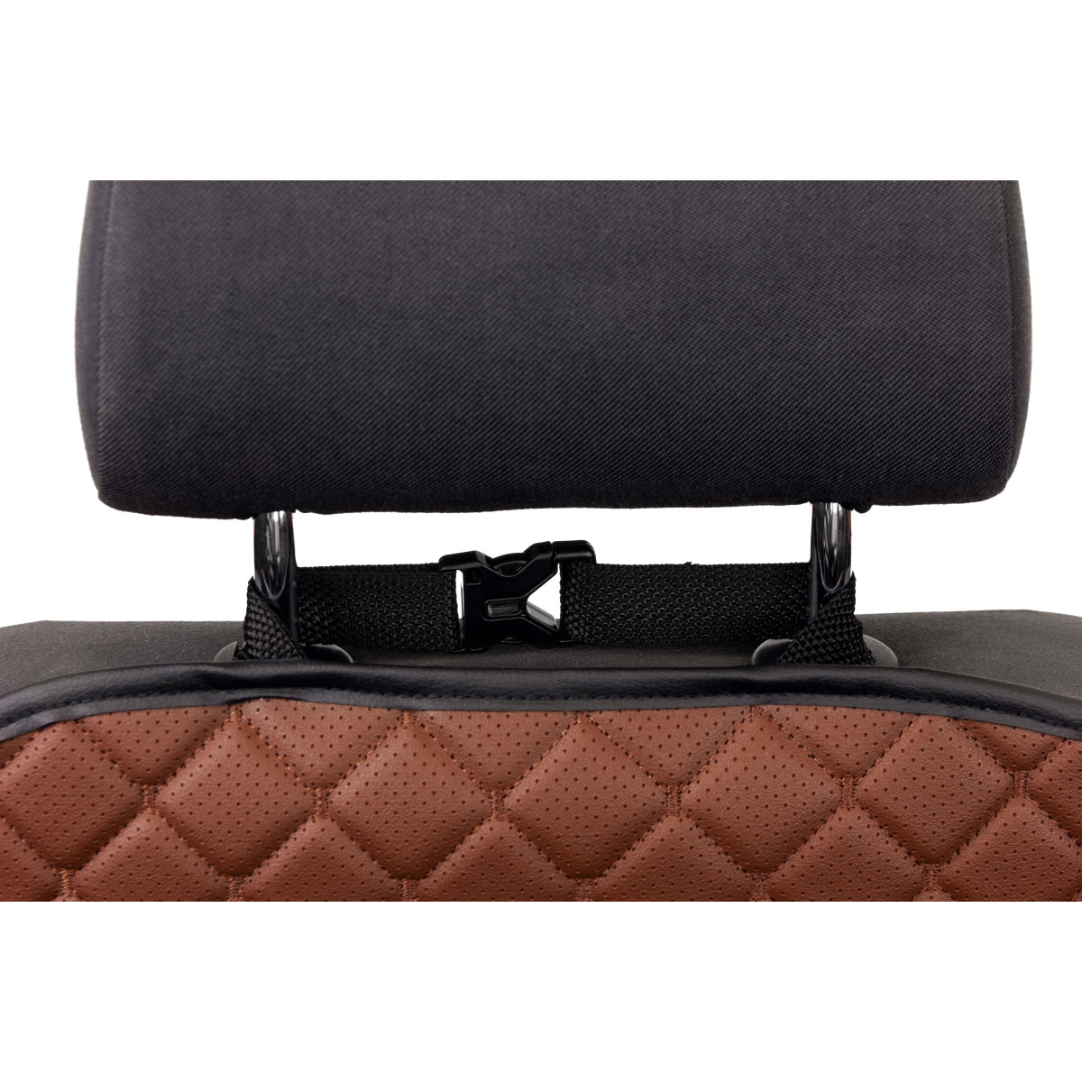 EVAtech ECO Kindersitz Rückenlehnen-Schutz 75x46 cm - braun / schwarze Kanten / braune Nähte EVAtech ECO Kindersitz Rückenlehnen-Schutz 75x46 cm - braun / schwarze Kanten / braune Nähte