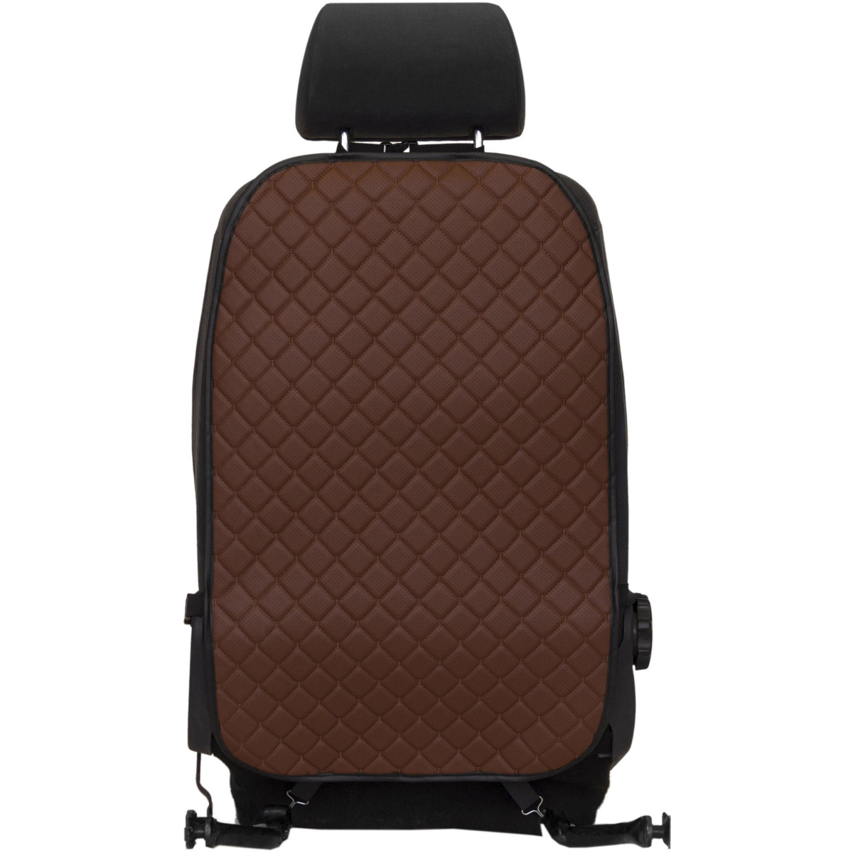 EVAtech ECO Kindersitz Rückenlehnen-Schutz 75x46 cm - braun / schwarze Kanten / braune Nähte EVAtech ECO Kindersitz Rückenlehnen-Schutz 75x46 cm - braun / schwarze Kanten / braune Nähte