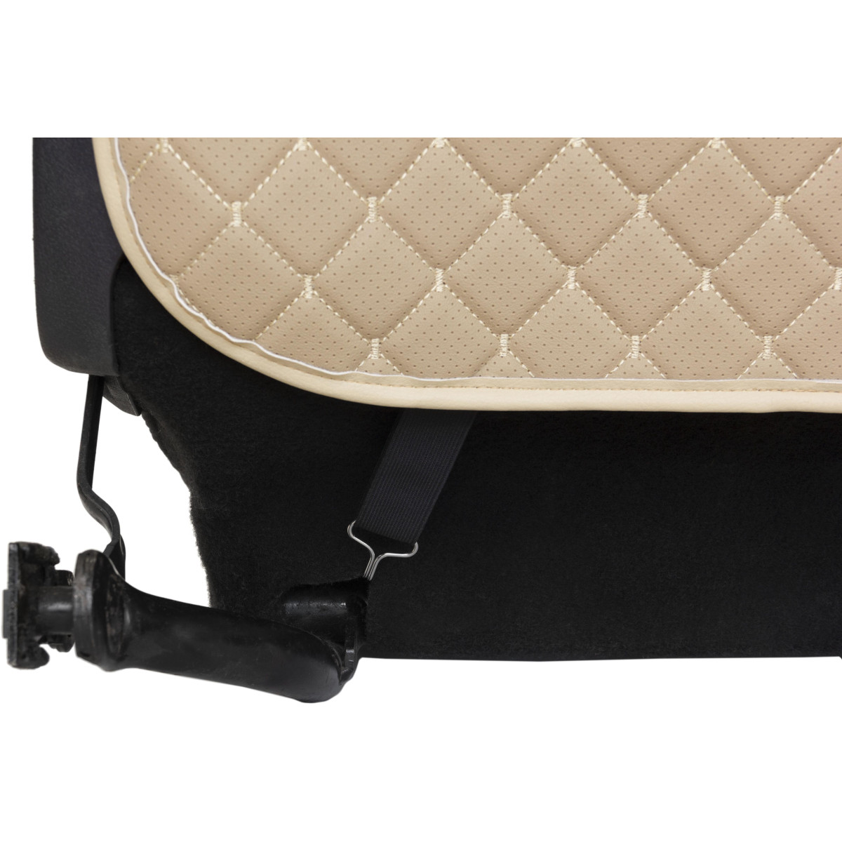 EVAtech ECO Kindersitz Rückenlehnen-Schutz 75x46 cm - beige / beigefarbene Kanten / beigefarbene Nähte EVAtech ECO Kindersitz Rückenlehnen-Schutz 75x46 cm - beige / beigefarbene Kanten / beigefarbene Nähte