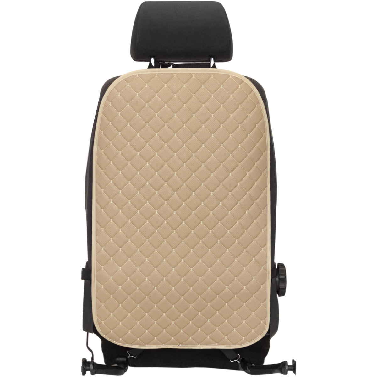 EVAtech ECO Kindersitz Rückenlehnen-Schutz 75x46 cm - beige / beigefarbene Kanten / beigefarbene Nähte EVAtech ECO Kindersitz Rückenlehnen-Schutz 75x46 cm - beige / beigefarbene Kanten / beigefarbene Nähte