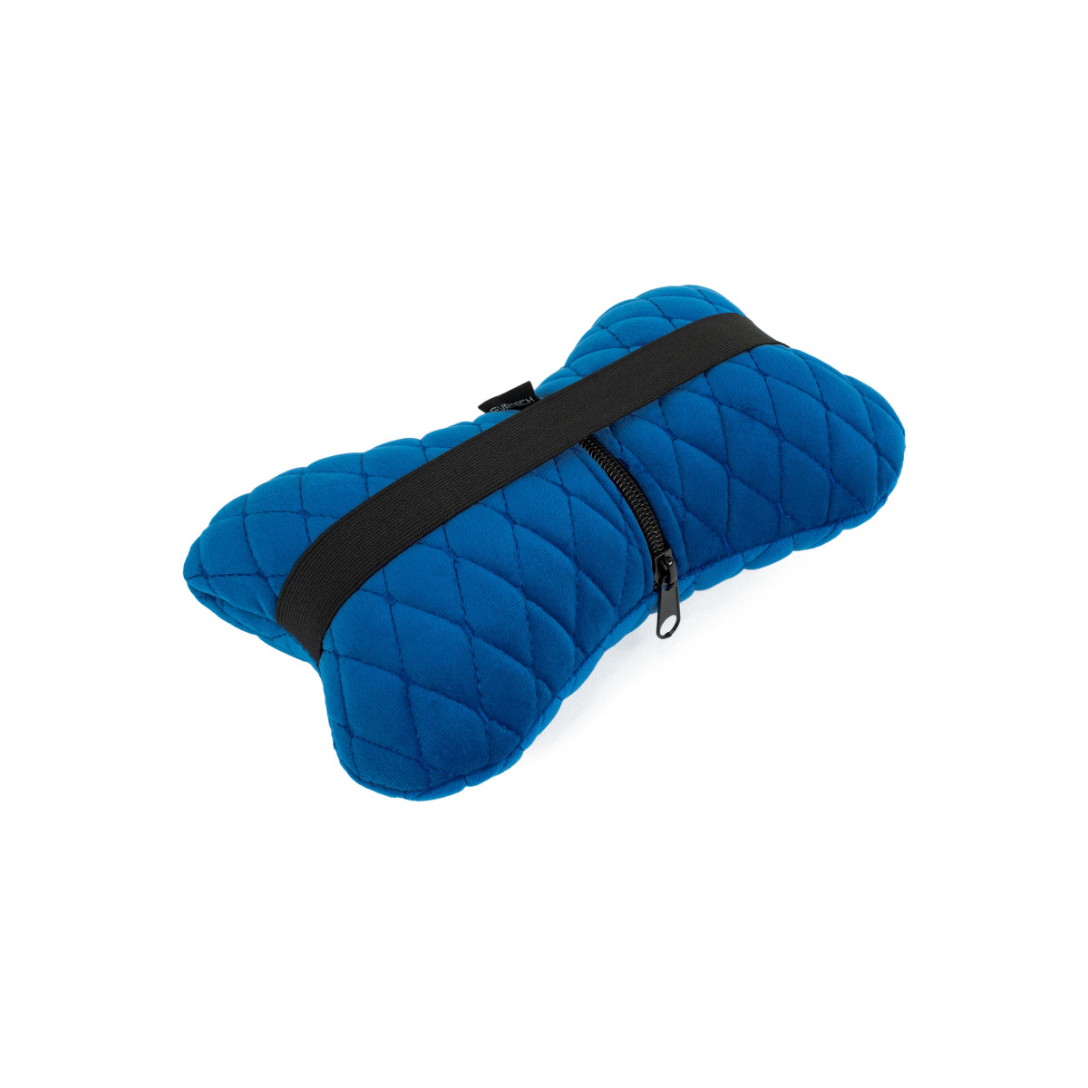 EVAtech Auto-Nackenkissen 27x16 cm - blau / blaue Nähte EVAtech Auto-Nackenkissen 27x16 cm - blau / blaue Nähte