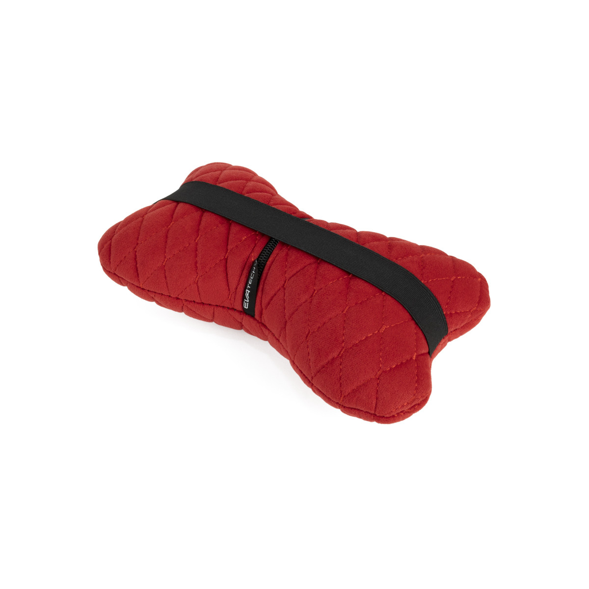 EVAtech Auto-Nackenkissen 27x16 cm - rot / rote Nähte EVAtech Auto-Nackenkissen 27x16 cm - rot / rote Nähte