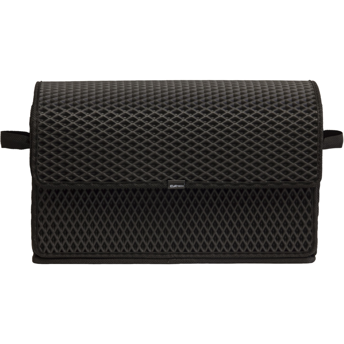 EVAtech Kofferraum-Organizer 30x49x25 cm - schwarz / schwarze Kanten EVAtech Kofferraum-Organizer 30x49x25 cm - schwarz / schwarze Kanten