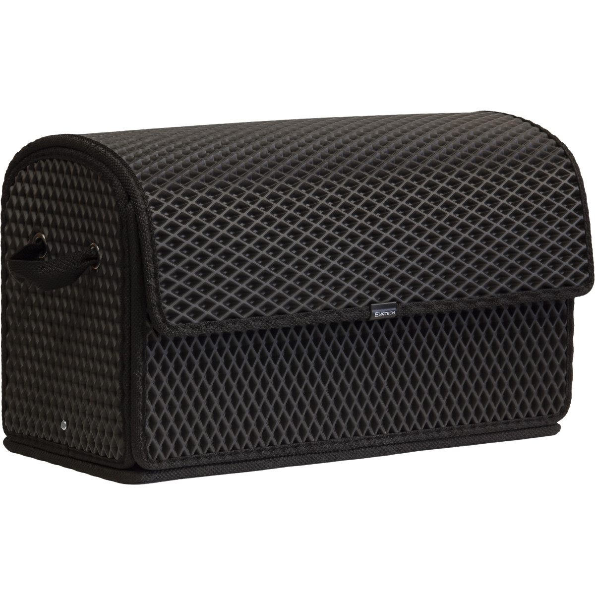 EVAtech Kofferraum-Organizer 30x49x25 cm - schwarz / schwarze Kanten EVAtech Kofferraum-Organizer 30x49x25 cm - schwarz / schwarze Kanten