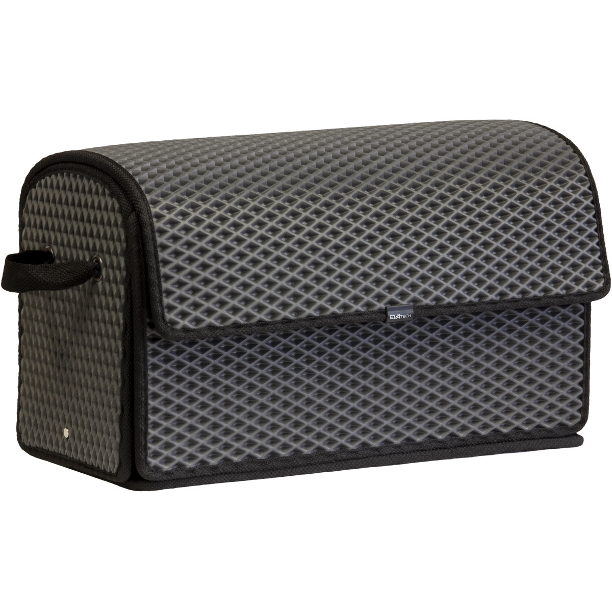 EVAtech Kofferraum-Organizer 30x49x25 cm - grau / schwarze Kanten EVAtech Kofferraum-Organizer 30x49x25 cm - grau / schwarze Kanten