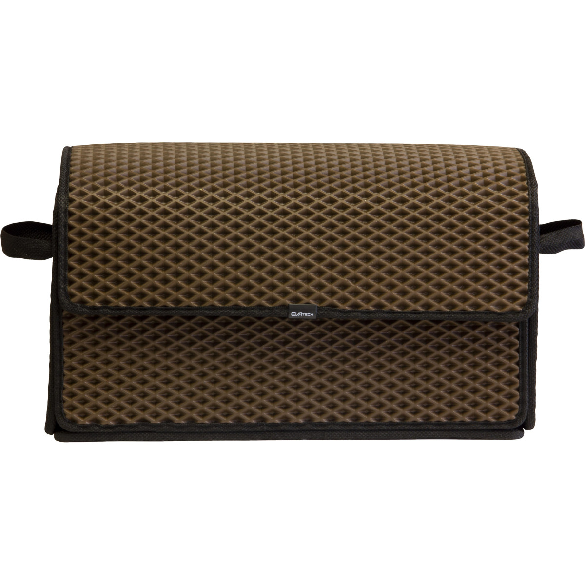 EVAtech Kofferraum-Organizer 30x49x25 cm - braun / schwarze Kanten EVAtech Kofferraum-Organizer 30x49x25 cm - braun / schwarze Kanten