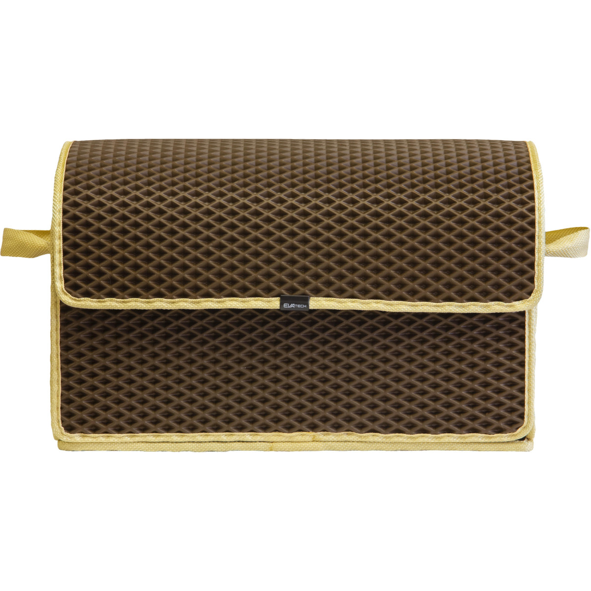 EVAtech Kofferraum-Organizer 30x49x25 cm - braun / beigefarbene Kanten EVAtech Kofferraum-Organizer 30x49x25 cm - braun / beigefarbene Kanten