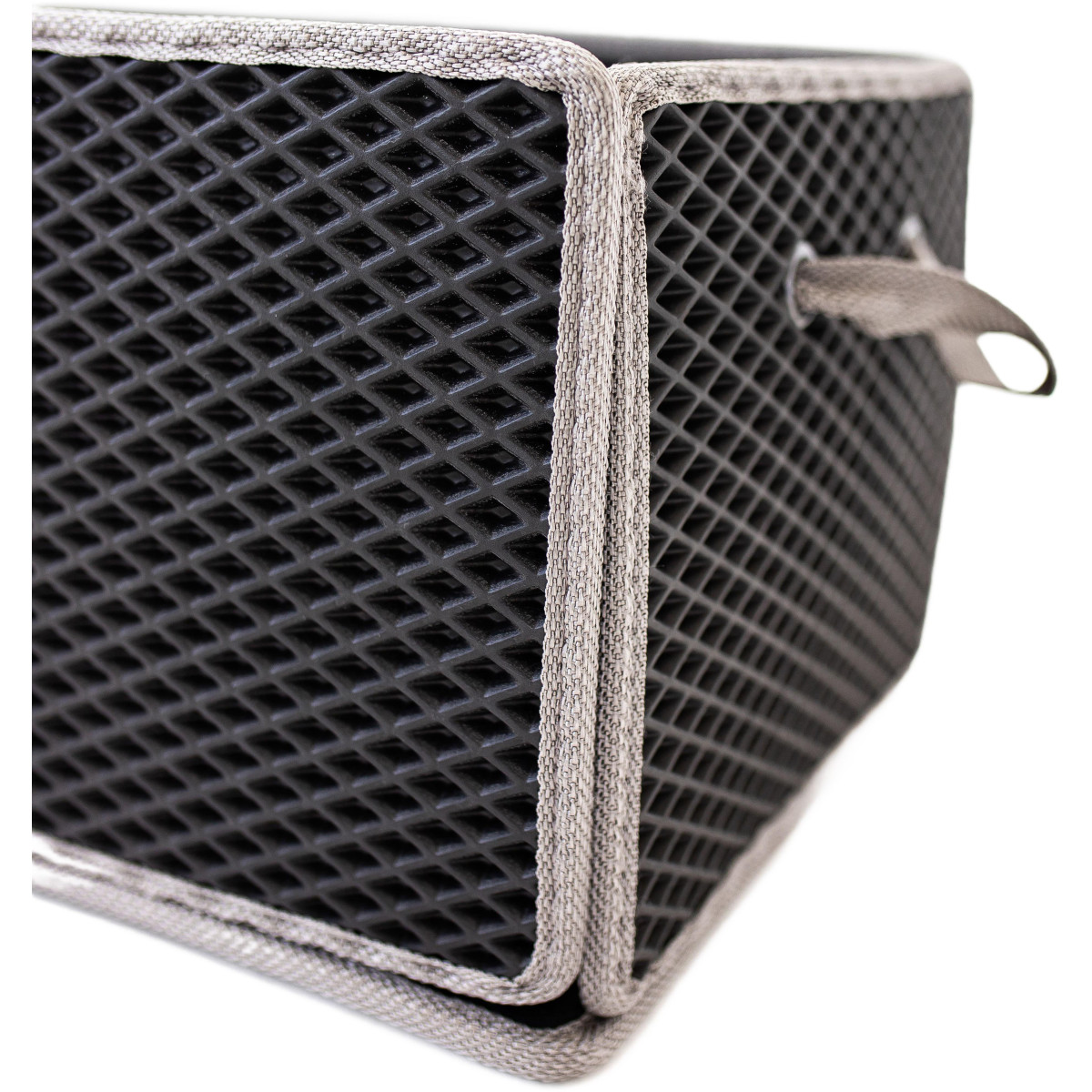 EVAtech Kofferraum-Organizer LightBox 33x50x25 cm - schwarz / graue Kanten EVAtech Kofferraum-Organizer LightBox 33x50x25 cm - schwarz / graue Kanten