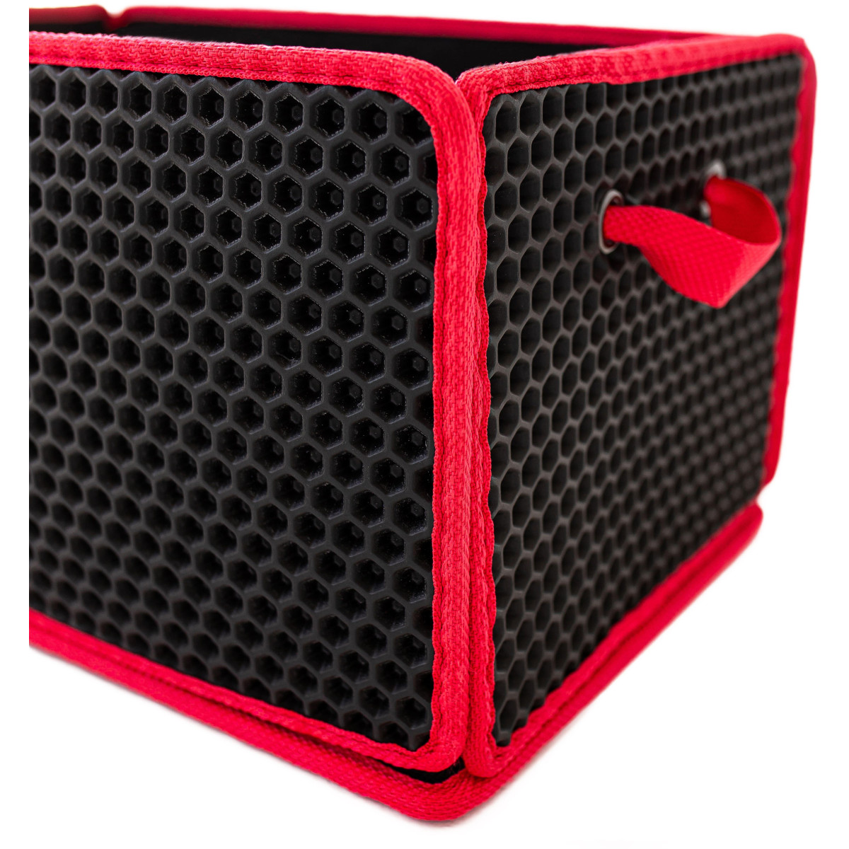 EVAtech Kofferraum-Organizer LightBox 33x50x25 cm - schwarz / rote Kanten EVAtech Kofferraum-Organizer LightBox 33x50x25 cm - schwarz / rote Kanten