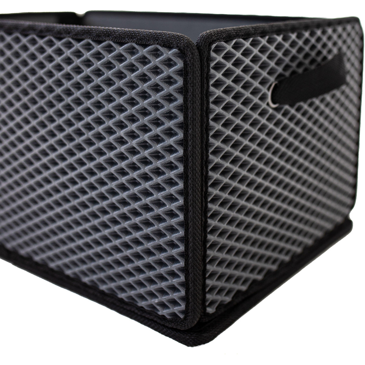 EVAtech Kofferraum-Organizer LightBox 33x50x25 cm - grau / schwarze Kanten EVAtech Kofferraum-Organizer LightBox 33x50x25 cm - grau / schwarze Kanten