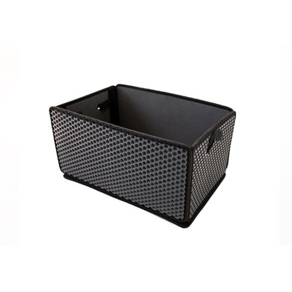 EVAtech Kofferraum-Organizer LightBox 33x50x25 cm - grau / schwarze Kanten