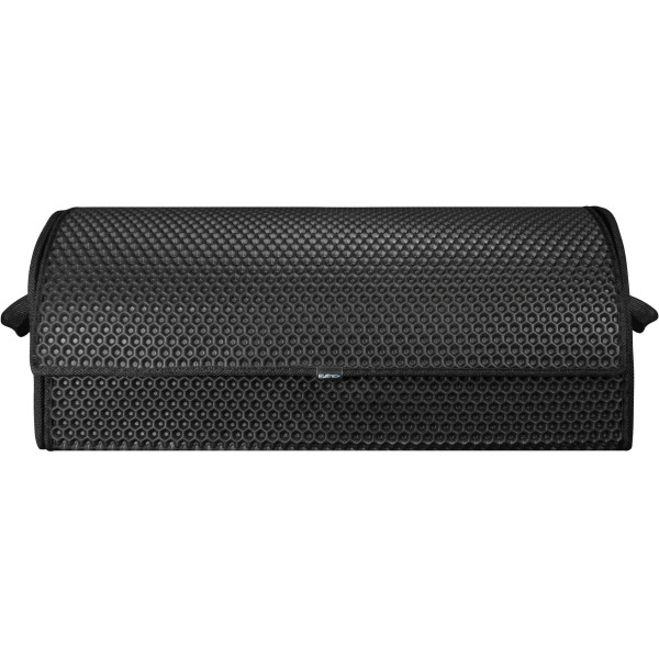 EVAtech Kofferraum-Organizer PRO L 32x75x30 cm - schwarz / schwarze Kanten