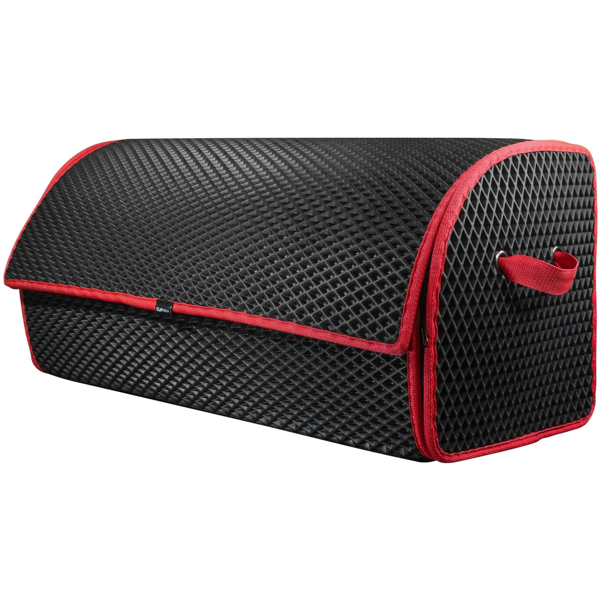 EVAtech Kofferraum-Organizer PRO L 32x75x30 cm - schwarz / rote Kanten EVAtech Kofferraum-Organizer PRO L 32x75x30 cm - schwarz / rote Kanten