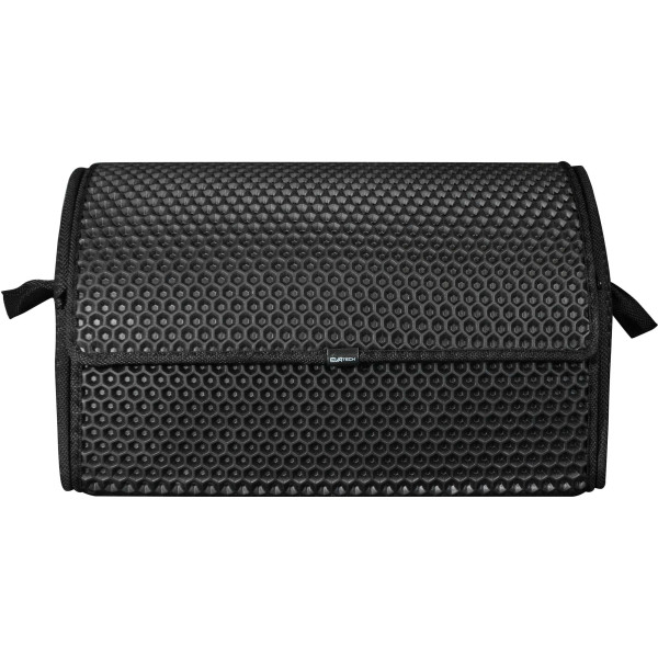 EVAtech Kofferraum-Organizer PRO M 32x50x30 cm - schwarz / schwarze Kanten