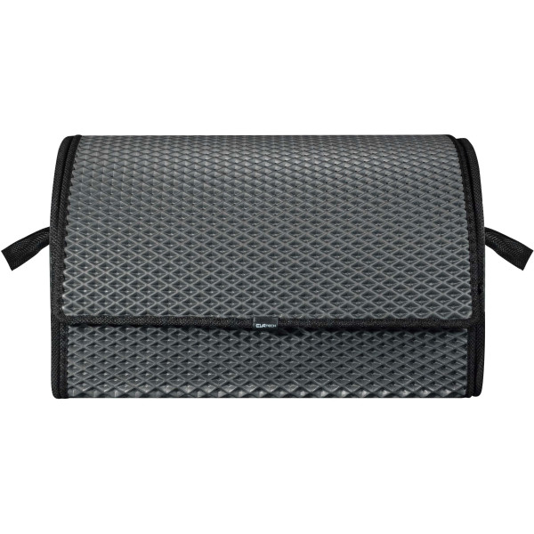 EVAtech Kofferraum-Organizer PRO M 32x50x30 cm - grau / schwarze Kanten