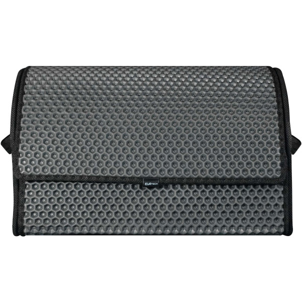 EVAtech Kofferraum-Organizer PRO M 32x50x30 cm - grau / schwarze Kanten
