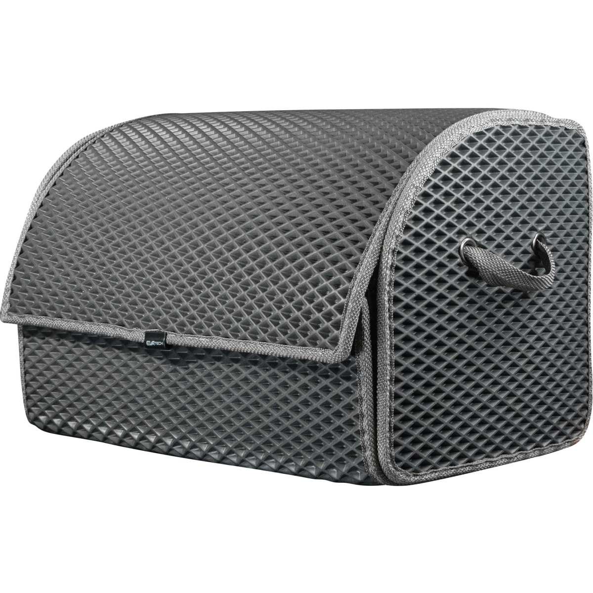 EVAtech Kofferraum-Organizer PRO M 32x50x30 cm - grau / graue Kanten EVAtech Kofferraum-Organizer PRO M 32x50x30 cm - grau / graue Kanten