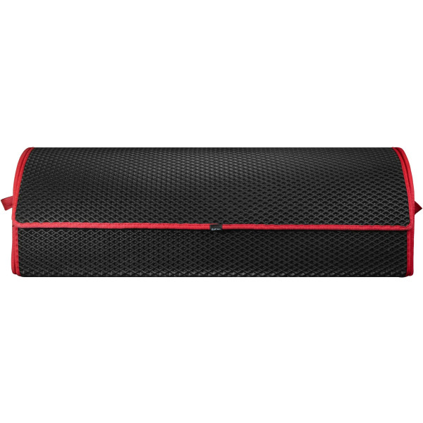 Bagažinės daiktadėžė EVAtech PRO XL 32x100x30 cm - schwarz / rote Kanten