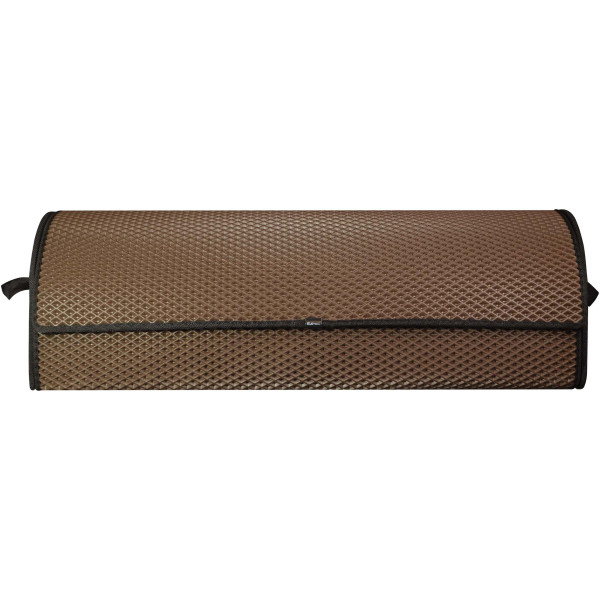 EVAtech Kofferraum-Organizer PRO XL 32x100x30 cm - schwarz / rote Kanten