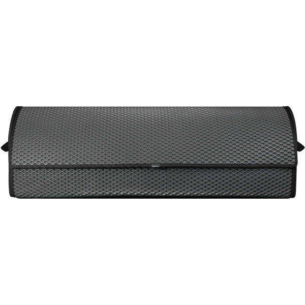 EVAtech Kofferraum-Organizer PRO XL 32x100x30 cm - grau / schwarze Kanten