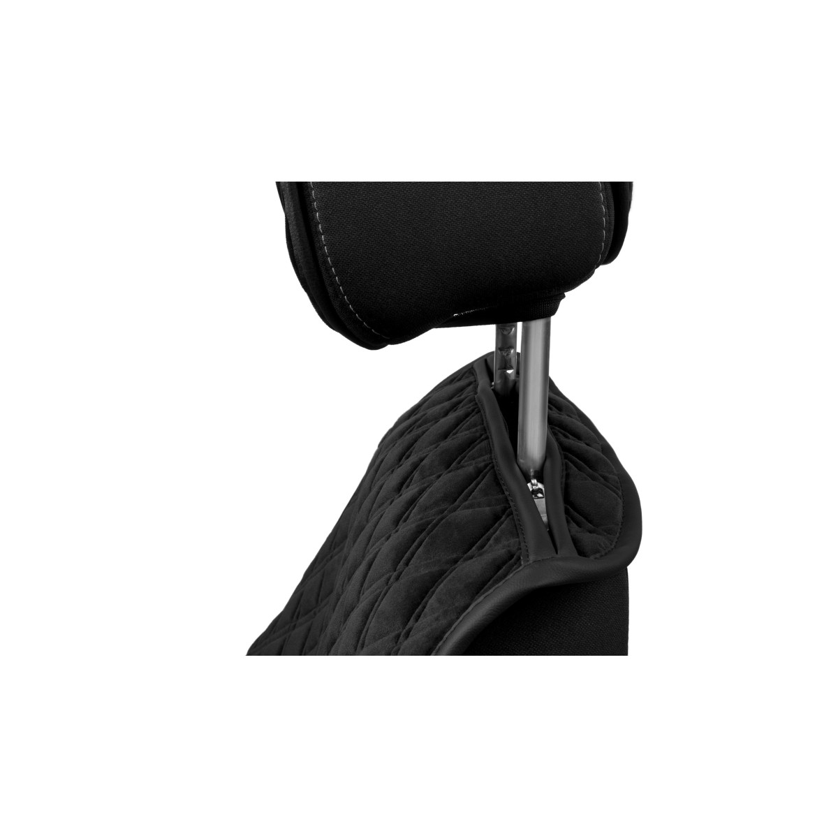 EVAtech Basic Autositzbezüge, 2 Stk. - schwarz / schwarze Kanten / schwarze Nähte EVAtech Basic Autositzbezüge, 2 Stk. - schwarz / schwarze Kanten / schwarze Nähte