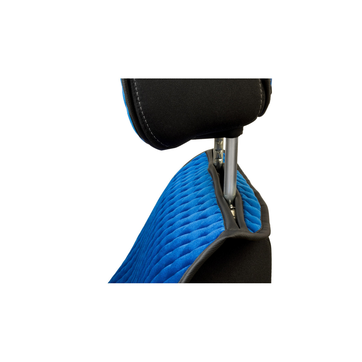 EVAtech Basic Autositzbezüge, 2 Stk. - blau / schwarze Kanten / blaue Nähte EVAtech Basic Autositzbezüge, 2 Stk. - blau / schwarze Kanten / blaue Nähte