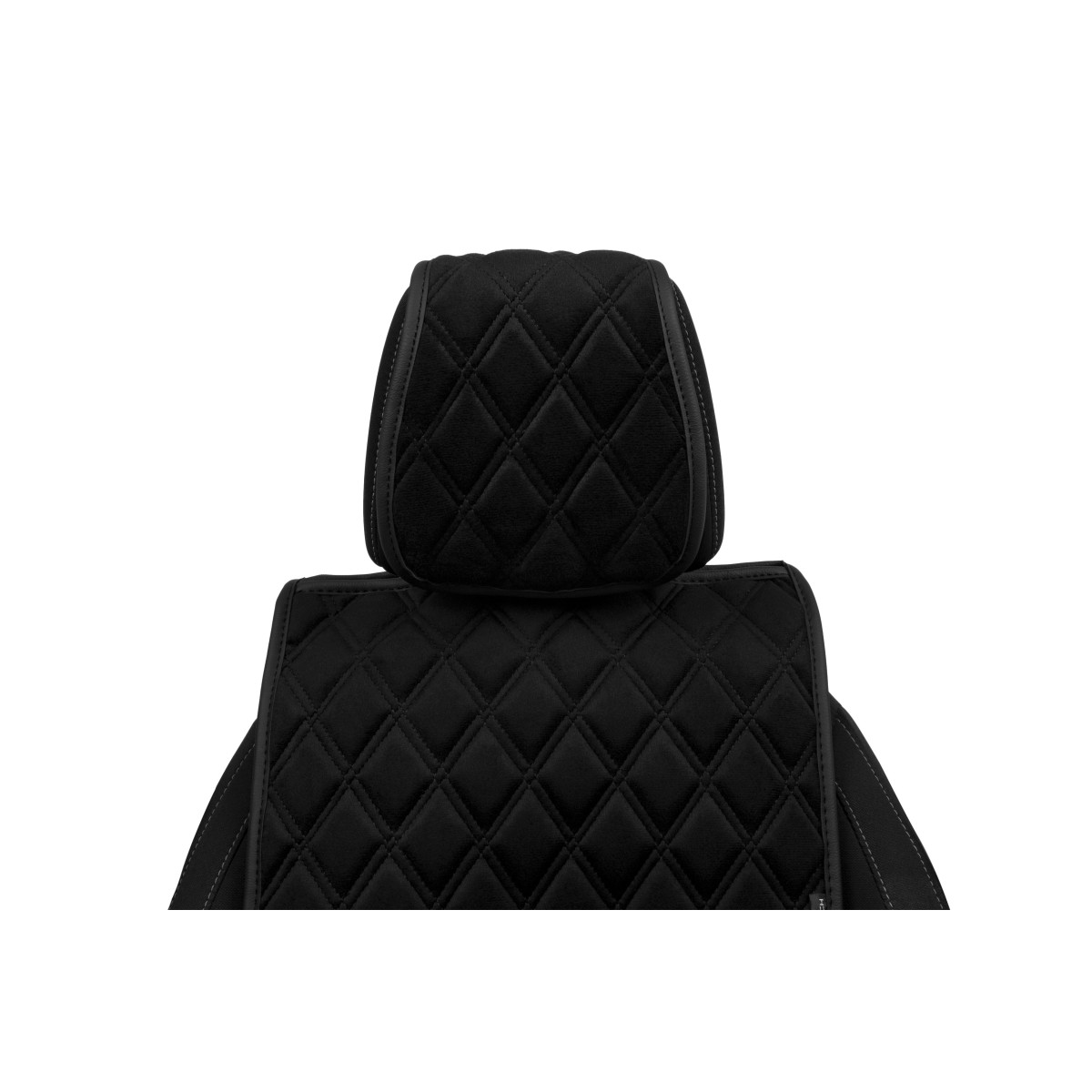 EVAtech Standard Autositzbezüge, 2 Stk. - schwarz / schwarze Kanten / schwarze Nähte EVAtech Standard Autositzbezüge, 2 Stk. - schwarz / schwarze Kanten / schwarze Nähte