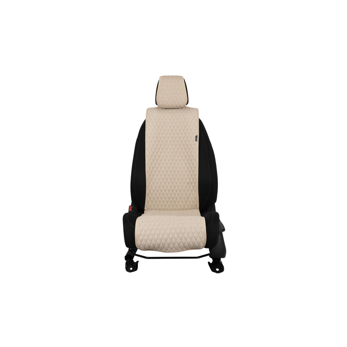 EVAtech Basic Autositzbezug, 1 Stk. - beige / beigefarbene Kanten / beigefarbene Nähte EVAtech Basic Autositzbezug, 1 Stk. - beige / beigefarbene Kanten / beigefarbene Nähte
