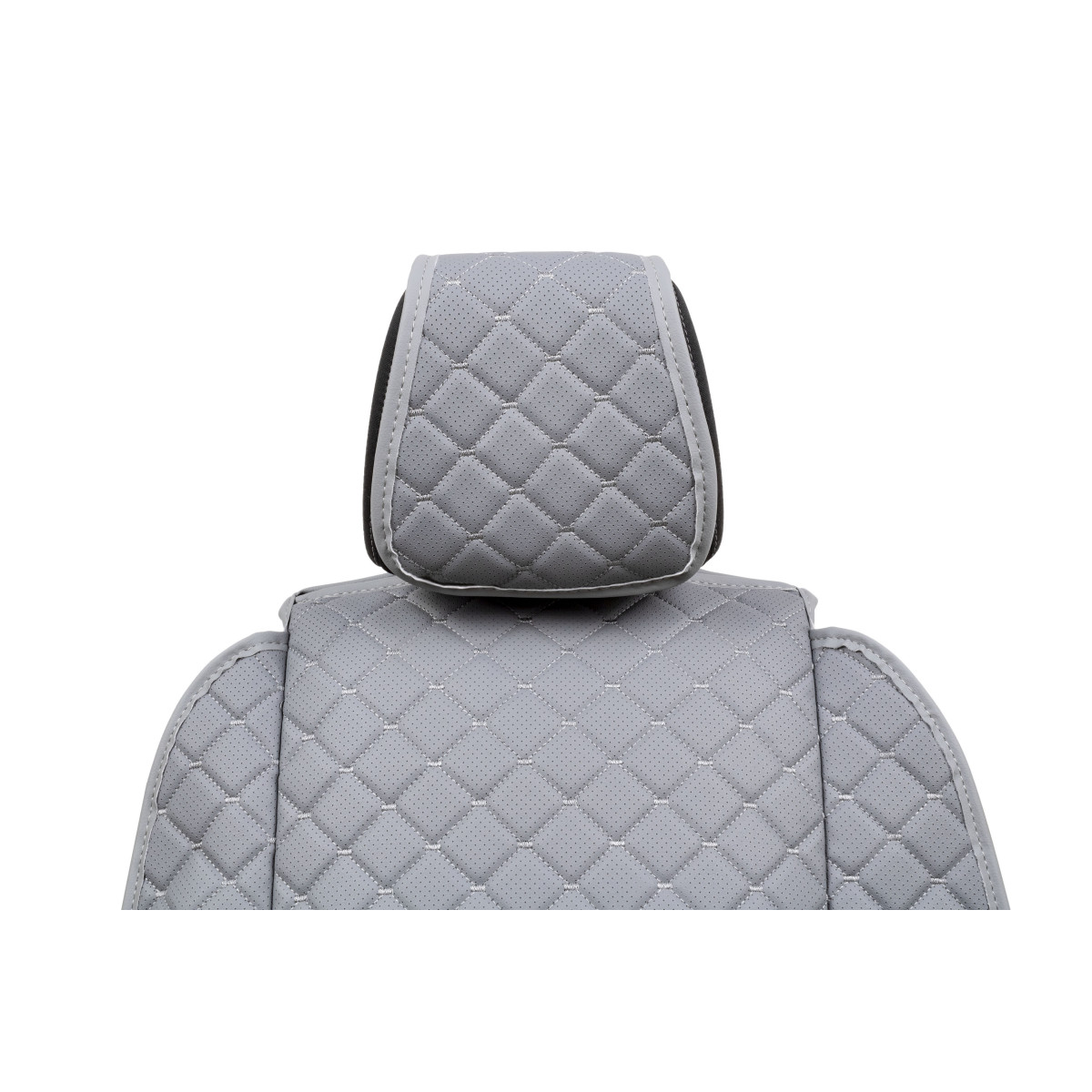 EVAtech ECO Max Autositzbezug, 1 Stk. - grau / graue Kanten / graue Nähte EVAtech ECO Max Autositzbezug, 1 Stk. - grau / graue Kanten / graue Nähte