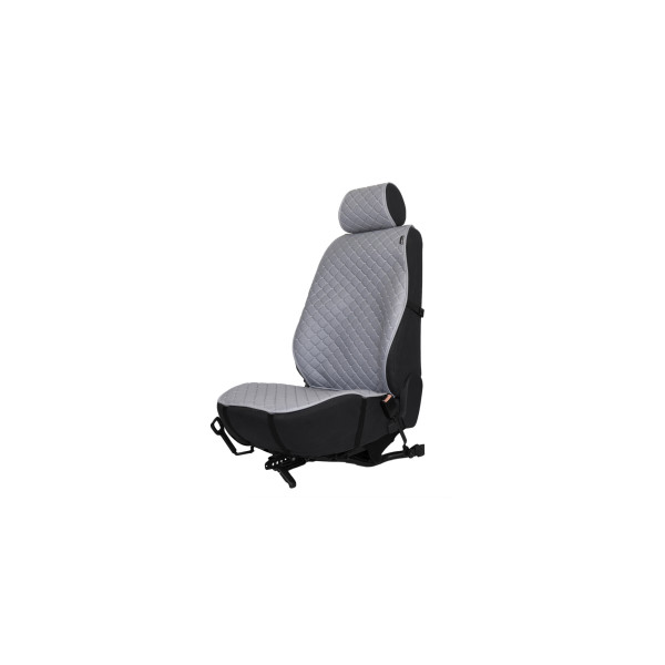 EVAtech ECO PRO Autositzbezug, 1 Stk. - grau / graue Kanten / graue Nähte