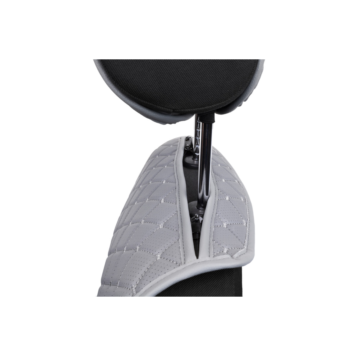 EVAtech ECO PRO Autositzbezug, 1 Stk. - grau / graue Kanten / graue Nähte